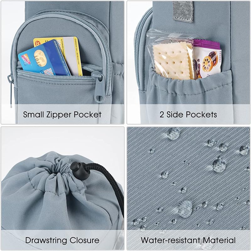 Sac à Bandoulière Pour Bouteille D'eau En Néoprène, Sangle Initiée Réglable, Porte-bouteille, Poudres Pour Stanley, Accessoires De Tasse, 40oz