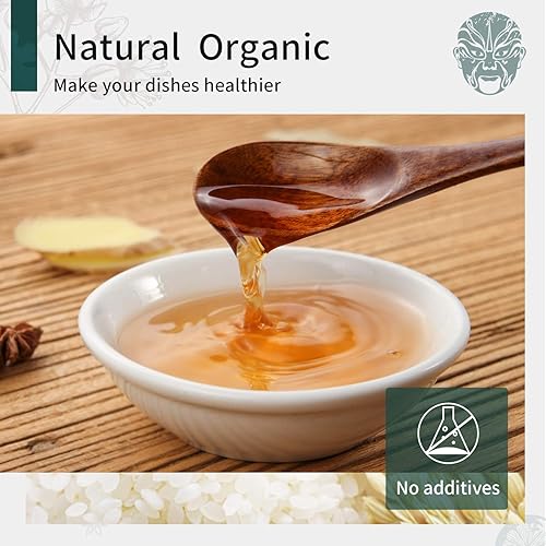 Miniatura 6 de Soeos Vino de cocina orgánico de 162 onzas 162fl oz vino de cocina Shaoxing vino de cocina chino vino de cocina de arroz vino de Shaohsing vino de