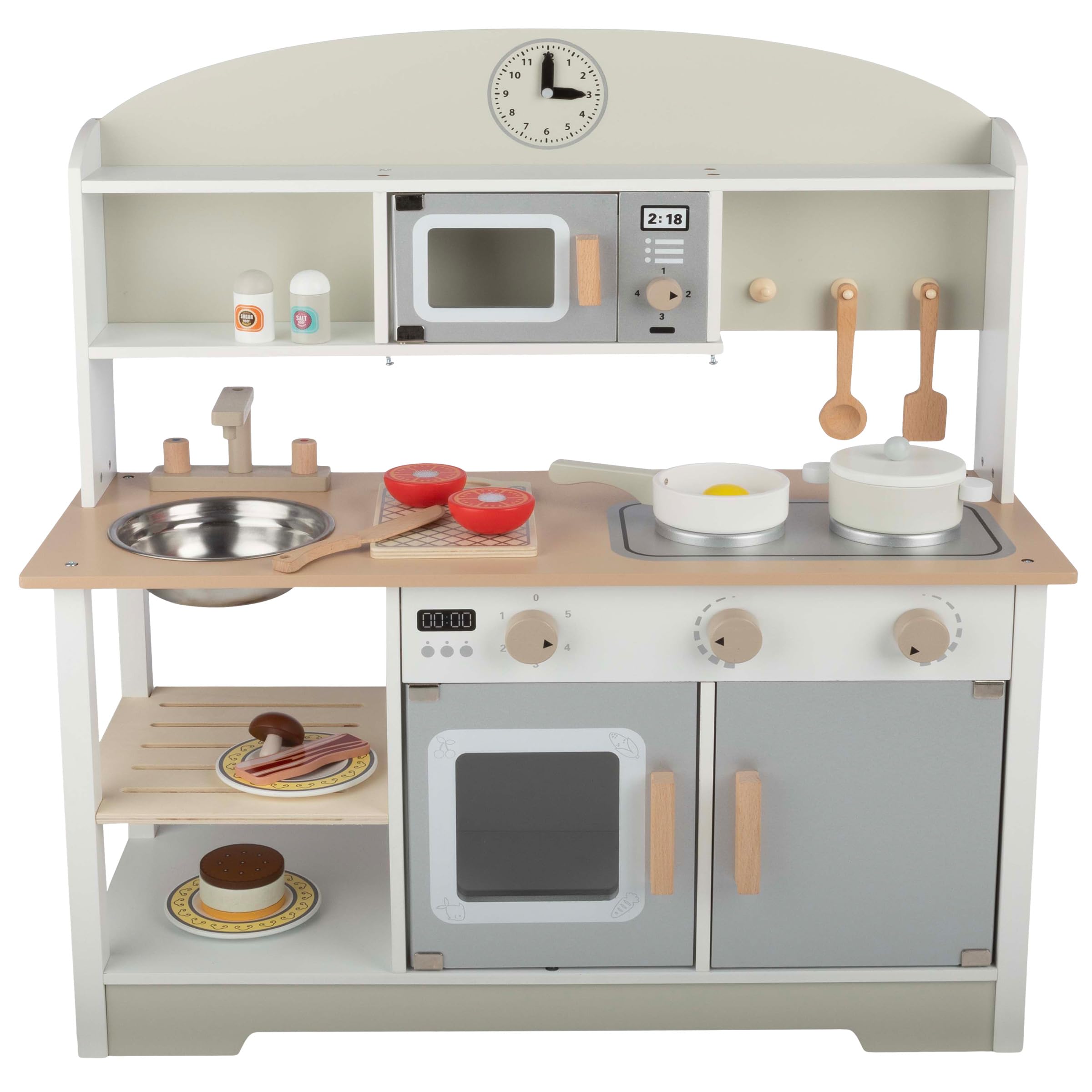 Amazon.com: HEY! PLAY! Kids Kitchen Playset - Play Kitchen with