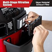 Vista 8 de Vacmaster VF408 4 galones húmedo