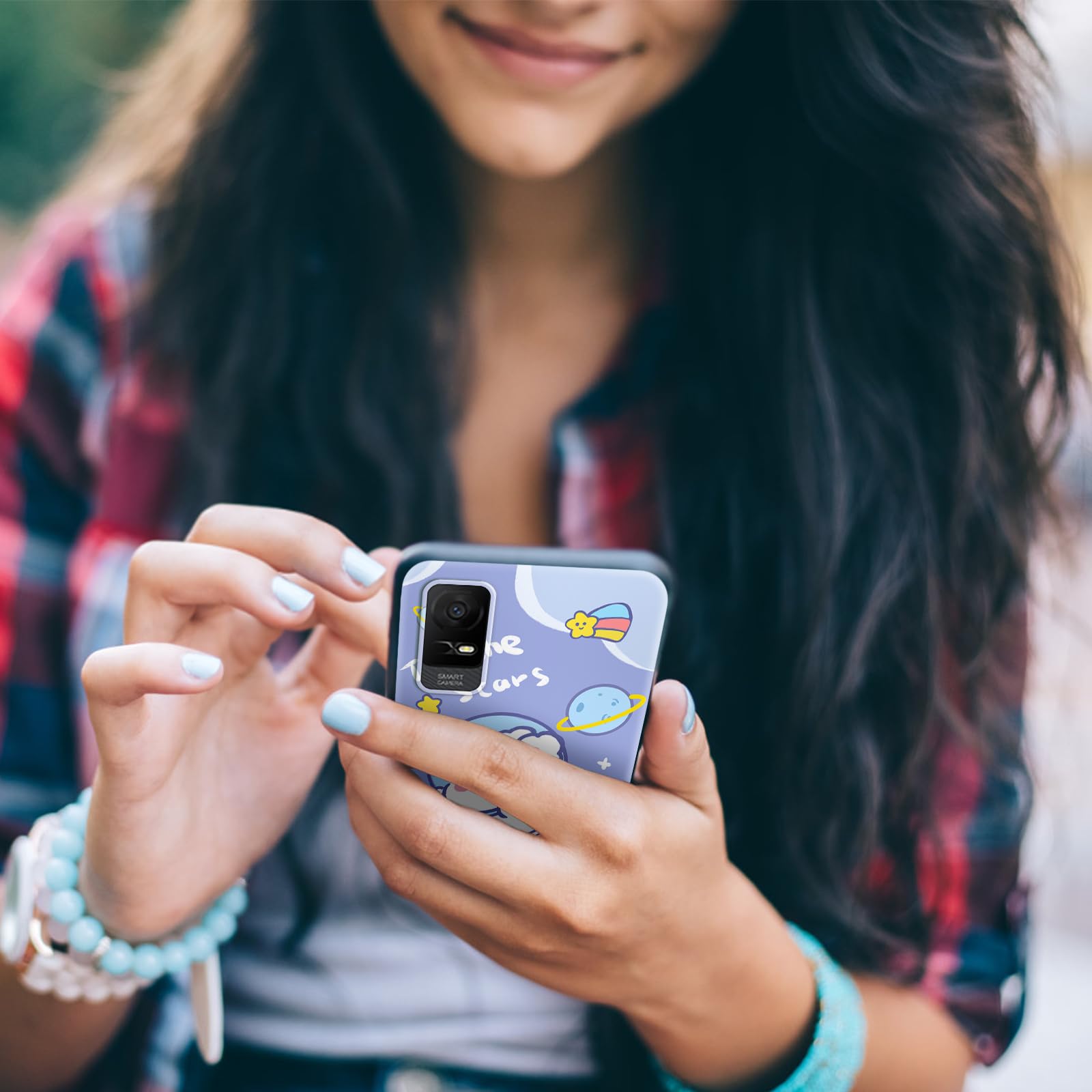 Amazon.com: Nuouxoco Case for TCL ION X Phone Case with Lanyard