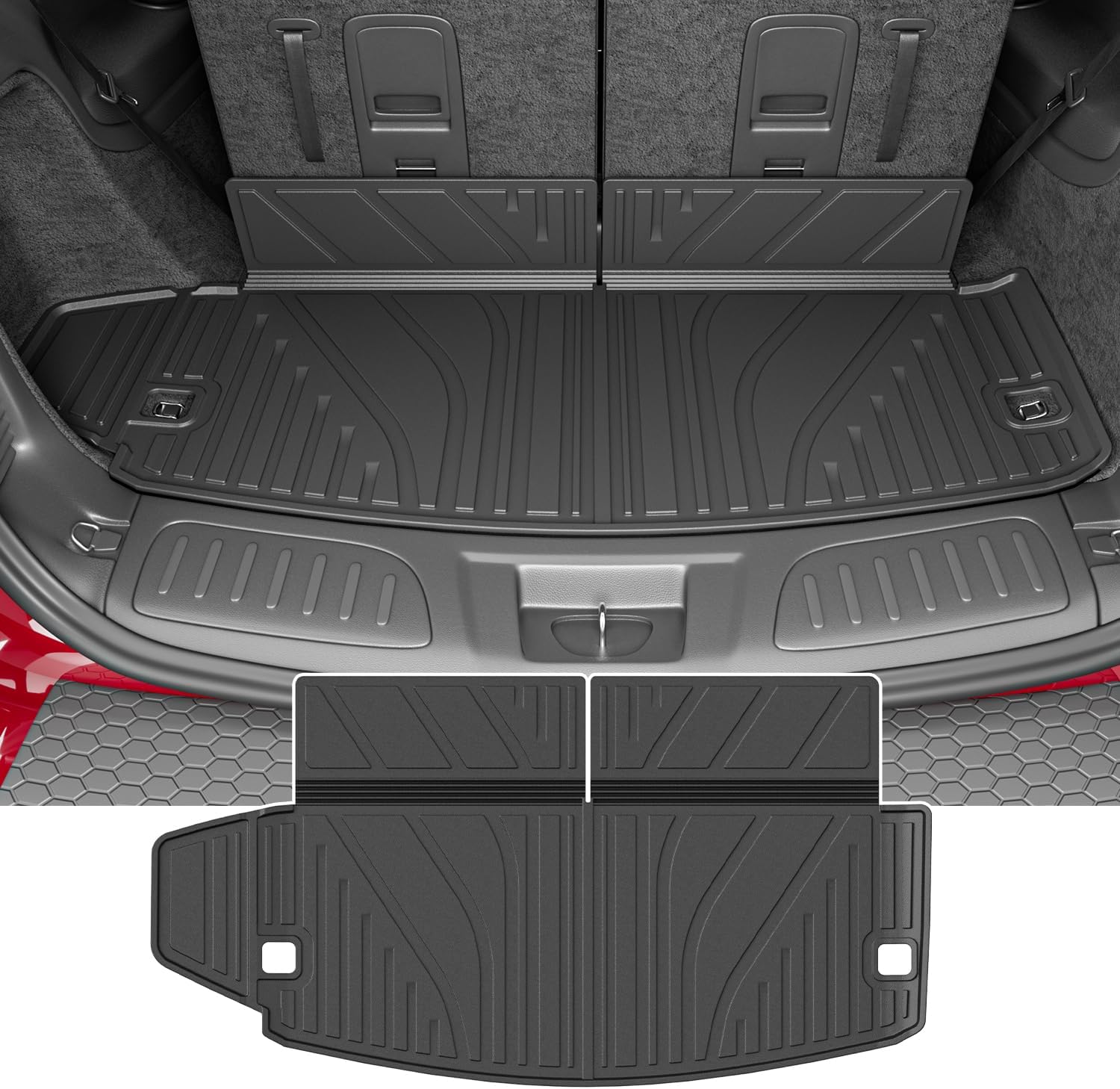 Trunk Mat for 2016-2025 Dodge Durango (6&7 Seats) TPE Cargo Liner
