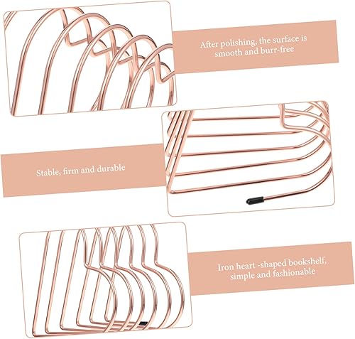 Miniatura 7 de Ciieeo Sujetalibros para libros de oficina, soporte para documentos para escritorio, estantería resistente, soporte de libros de escritorio,