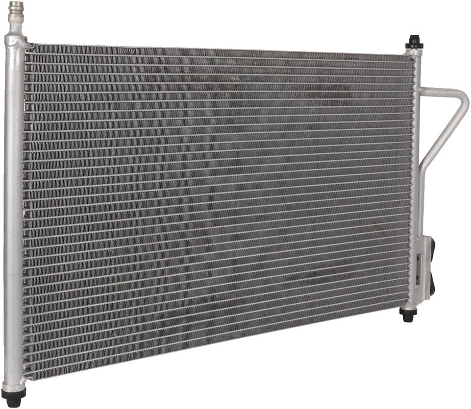 SCITOO 2296 Radiator 3391 Condenser for 2005-2007 for Ford for Focus 2.0L 2005-2007 for Ford for Focus 2.3L 2007 for Ford for Focus 2.5L