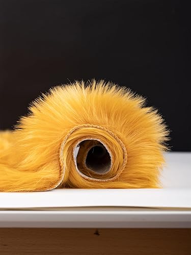 Miniatura 192 de Alfombra blanca de piel sintética de piel de oveja de 2 x 6 pies, alfombra mullida súper suave y esponjosa utilizada para dormitorio, suelo de Blanco