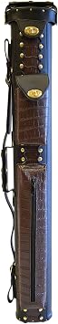2x2/2x4 Hard Premium Pool Cue Case 2B2S/2B4S Billiard Stick Carrying Cue Case Spring Loaded, Several Colors