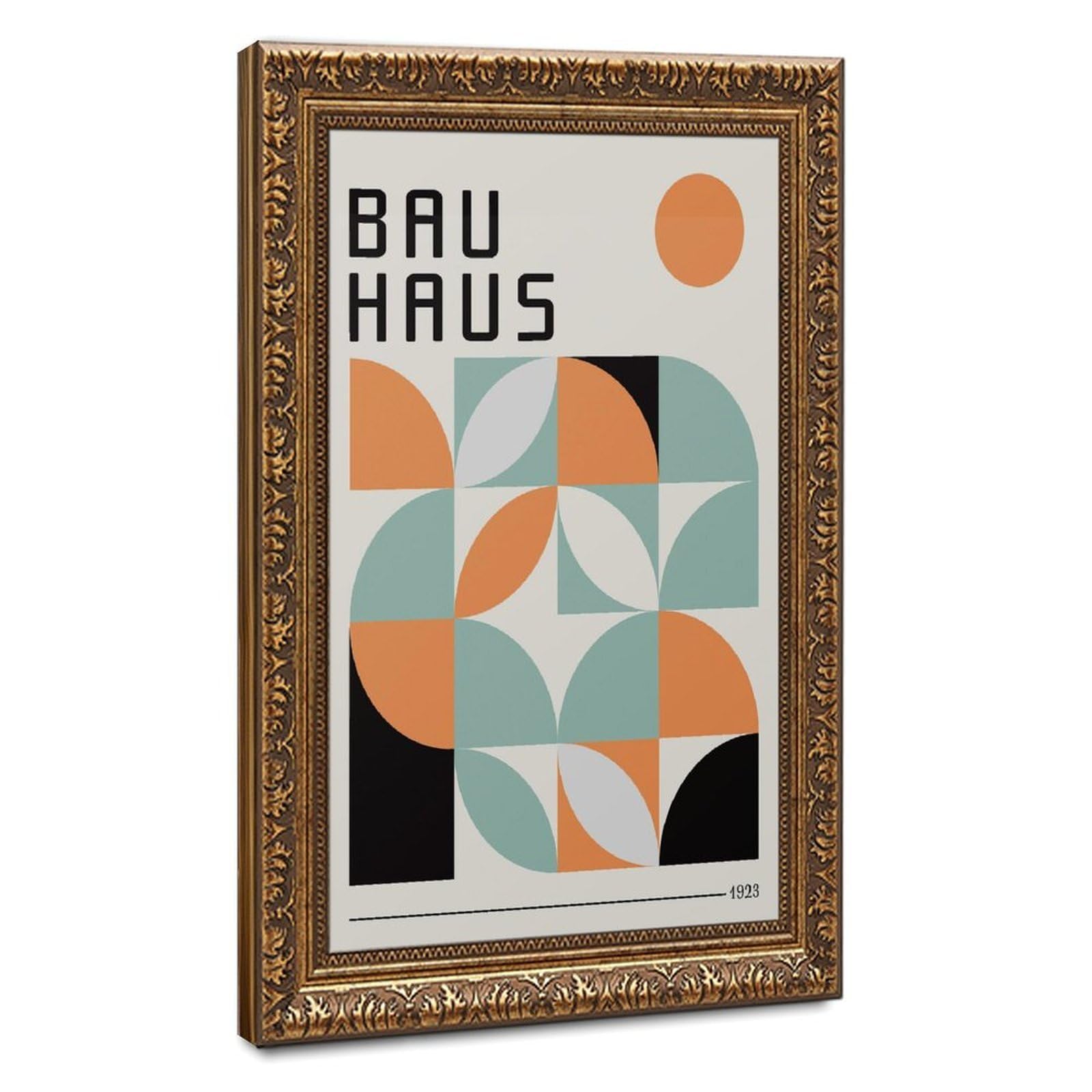 Bareronor Bauhaus Summer Abstract Canvas Poster Bedroom Decor Landscape Office Room Decor Gift 20" L X 30" W