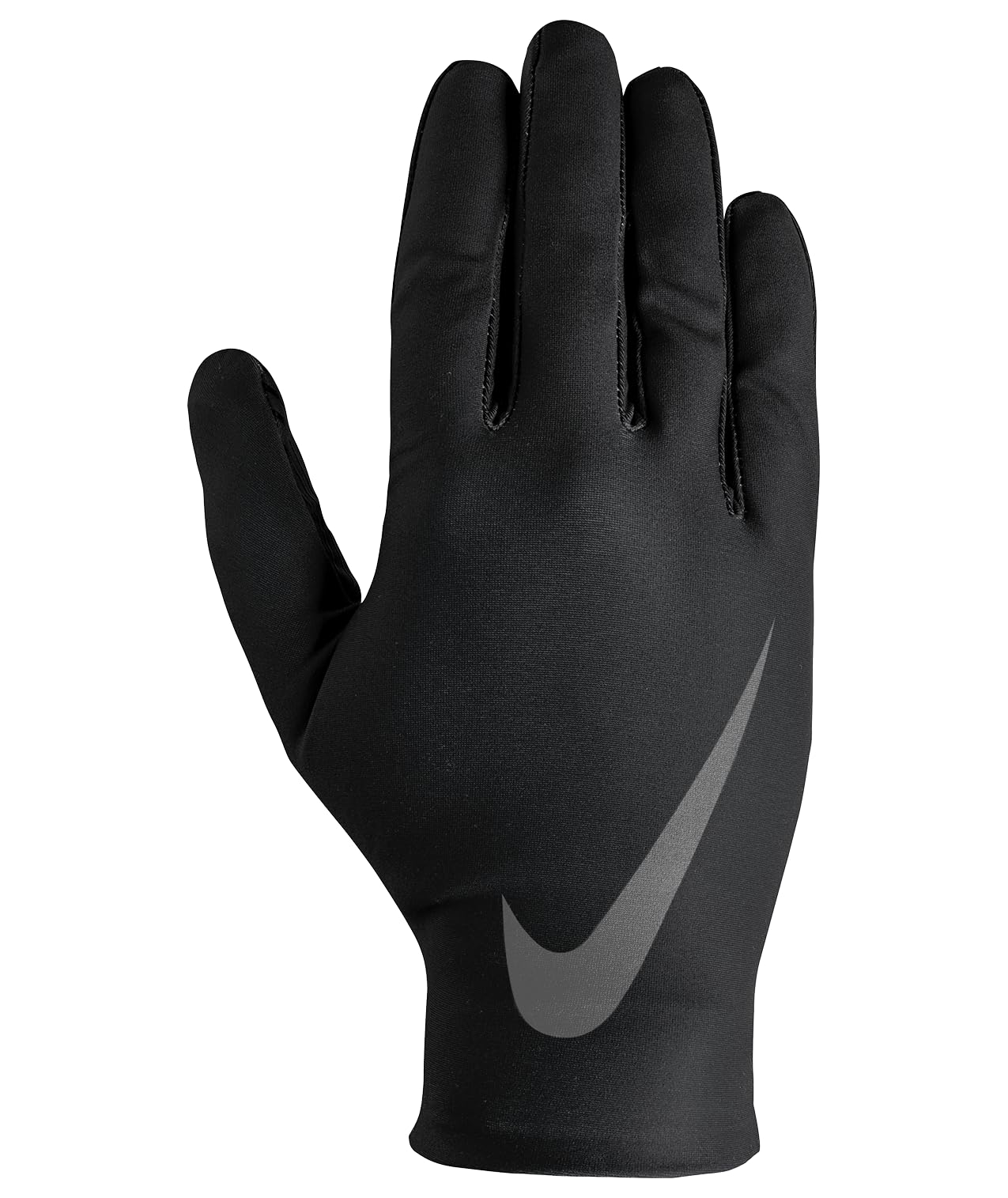 NIKE MENS BASE LAYER GLOVES BLACK - LARGE
