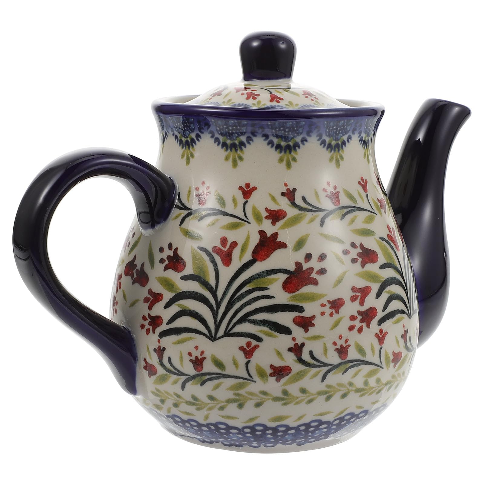 SUPVOX Teiera in Ceramica Porta Tè Multiuso, Bollitore D'acqua Fredda per Casa e Ufficio, Pentola Portatile per Infusi e Tisane, Adatta a Ristoranti e Sale da Tè