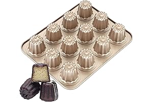 The Love 12-Cavity Nonstick Canele Mold: Your Path to Perfectly Caramelized Caneles