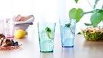 SCANDINOVIA - 19 oz Verres à boire haut de gamme incassables - Ensemble de 6 - Coupes en plastique Tritan Tumbler - Parfait pour les cadeaux - BPA Gratuit - Lave-vaisselle sans danger - Empilable