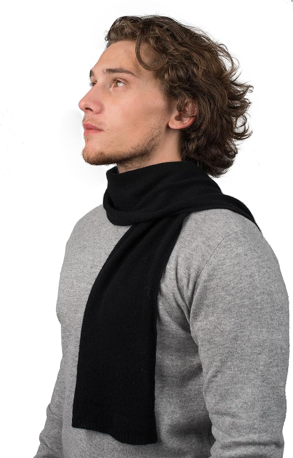 Dalle Piane Cashmere - Mini Scarf 100% cashmere - Made in Italy - Woman/Man