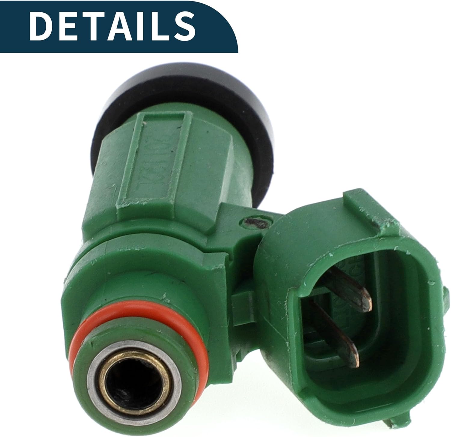 Fuel Injector for Mitsubishi Outlander LS XLS 2.4 2004 Flow Match No.MR988406/HDA305E/6S5-13761-00-00 Fuel Nozzle Green 4 Pcs Automotive Parts