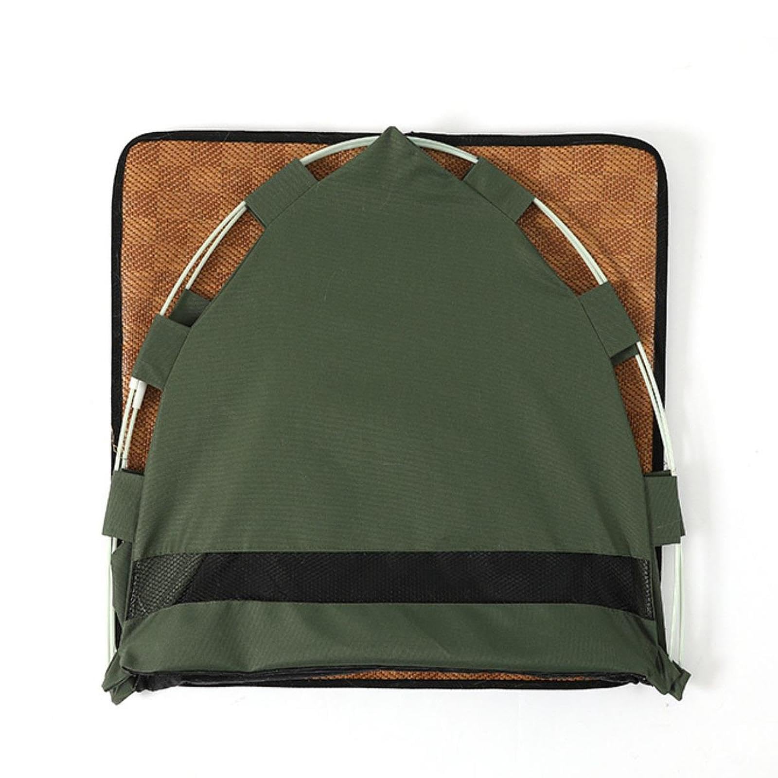 Tenda per, Cuccia per Cani, Semi Chiusa, Estiva, per Gatti, Cuccia Universale per Cani, Teepee per Conigli, Cuccioli, Esterno, Verde