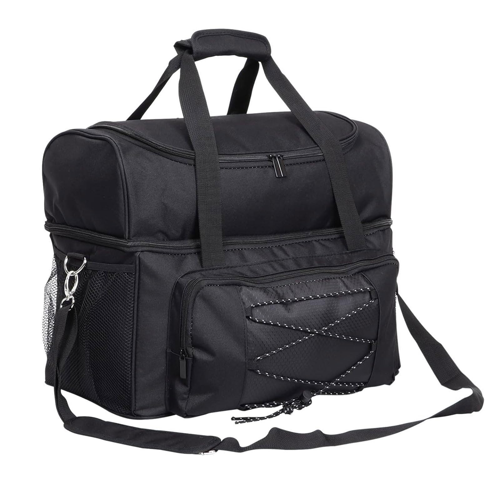 Support de boule de bowling avec sac de transport rembourré portable étanche sac à main sac de sport pour double balle