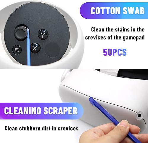 Miniatura 5 de VR Headset Cleaning Kit VR Lens Cleaner Lens Pen Cleaner Kit for Oculus Quest 2Hololens 2XboxPS4Wii Cleaning kit for Camera Game Controller VR