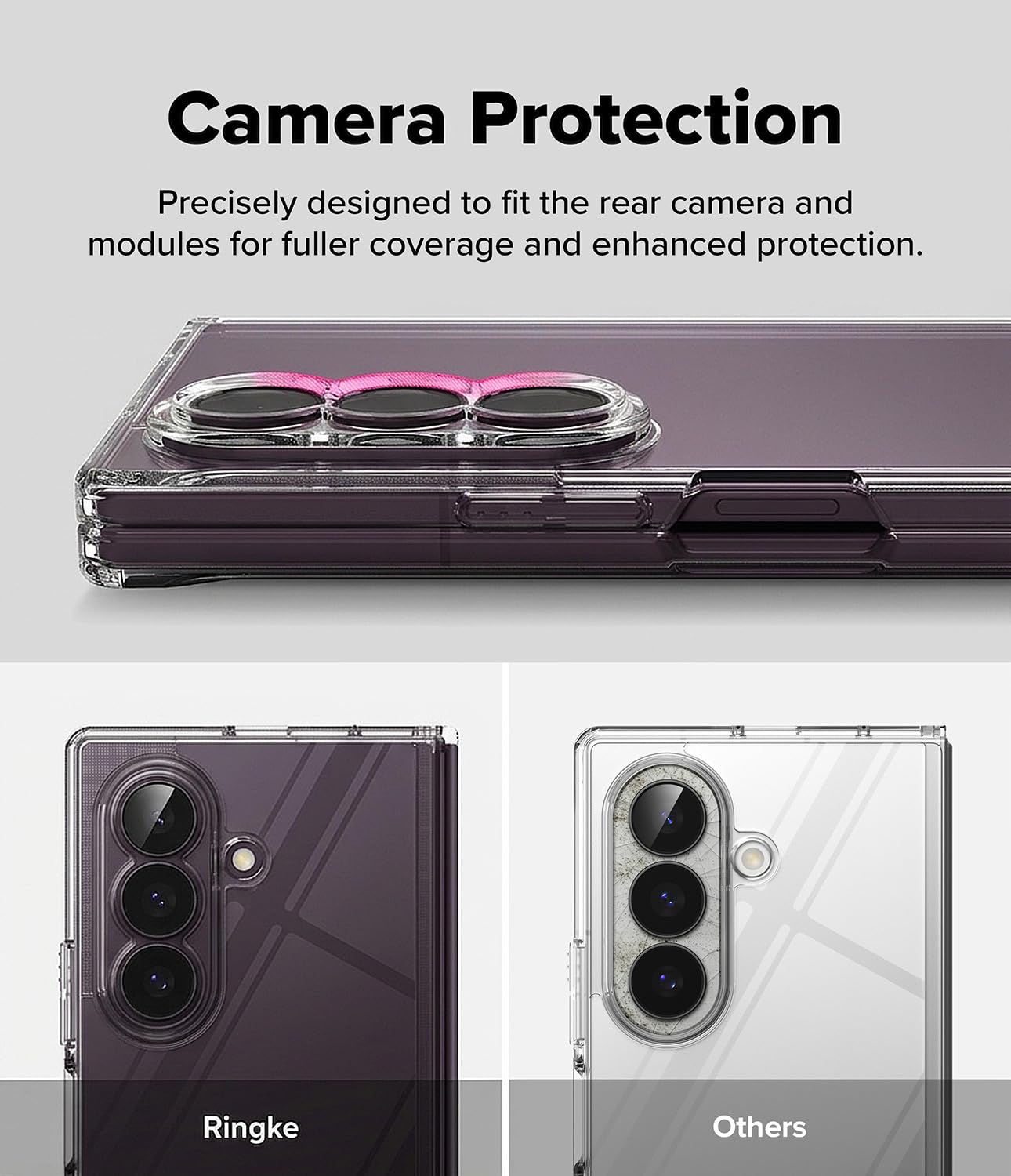 Ringke Funda y Protector Pantalla para Galaxy Z Fold 8 Ultra