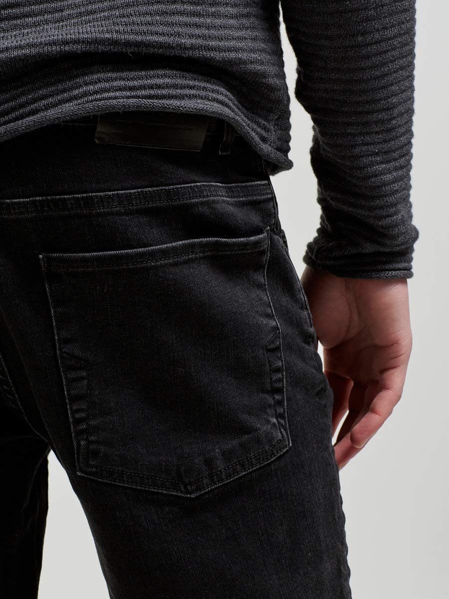 SELECTED HOMME Shntwomario 9531 O/d Black St-jeans Noos, Jeans Hombre