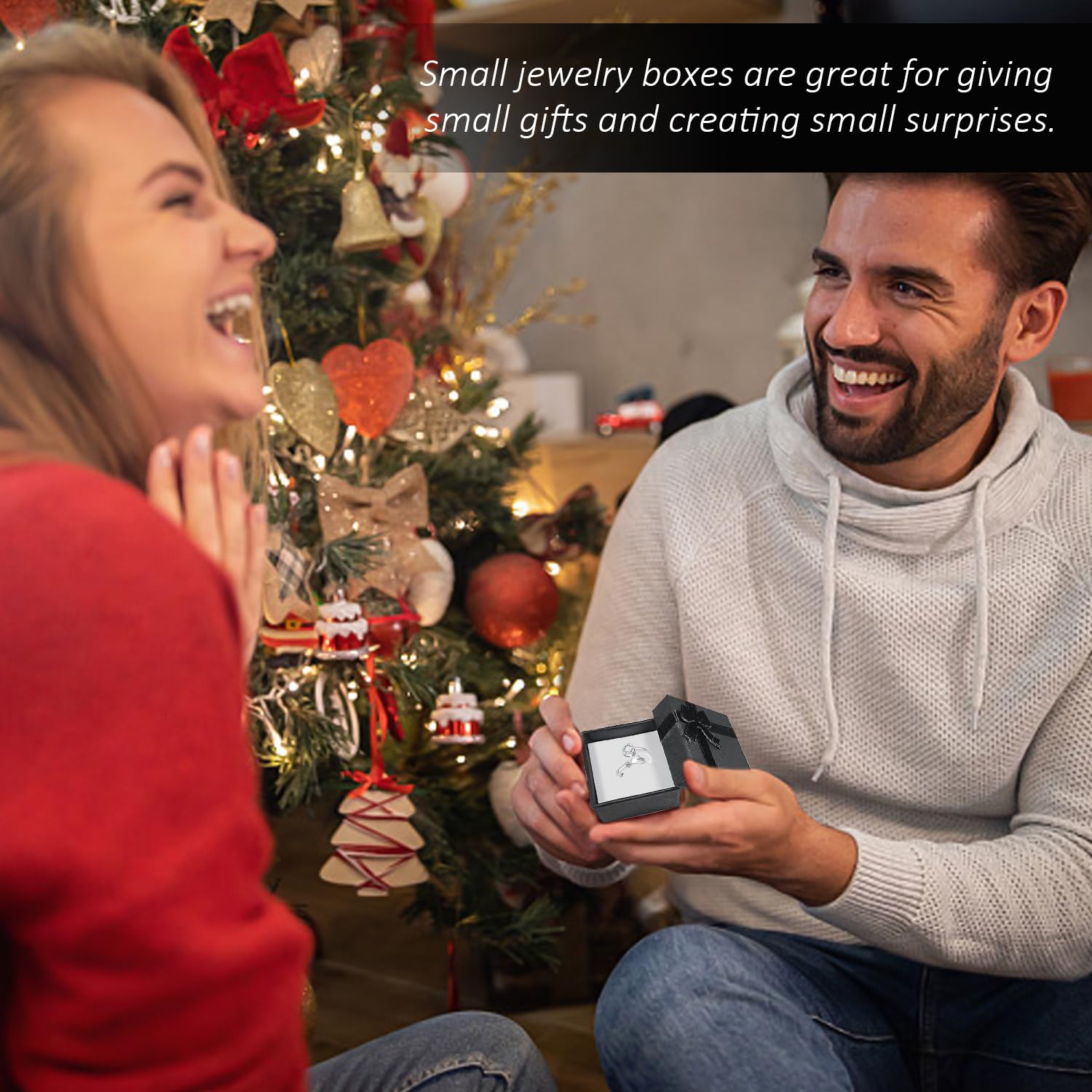 Leikedun Schmuckbox 4-teilig - Aufbewahrung Für Ohrringe, Ketten & Armbänder