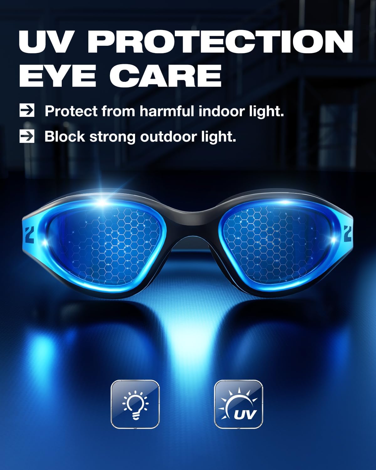 ZIONOR G1 Nava Super Anti-Fog Unisex Swim Goggles Mirror/Bright Smoke Lens - Image 6