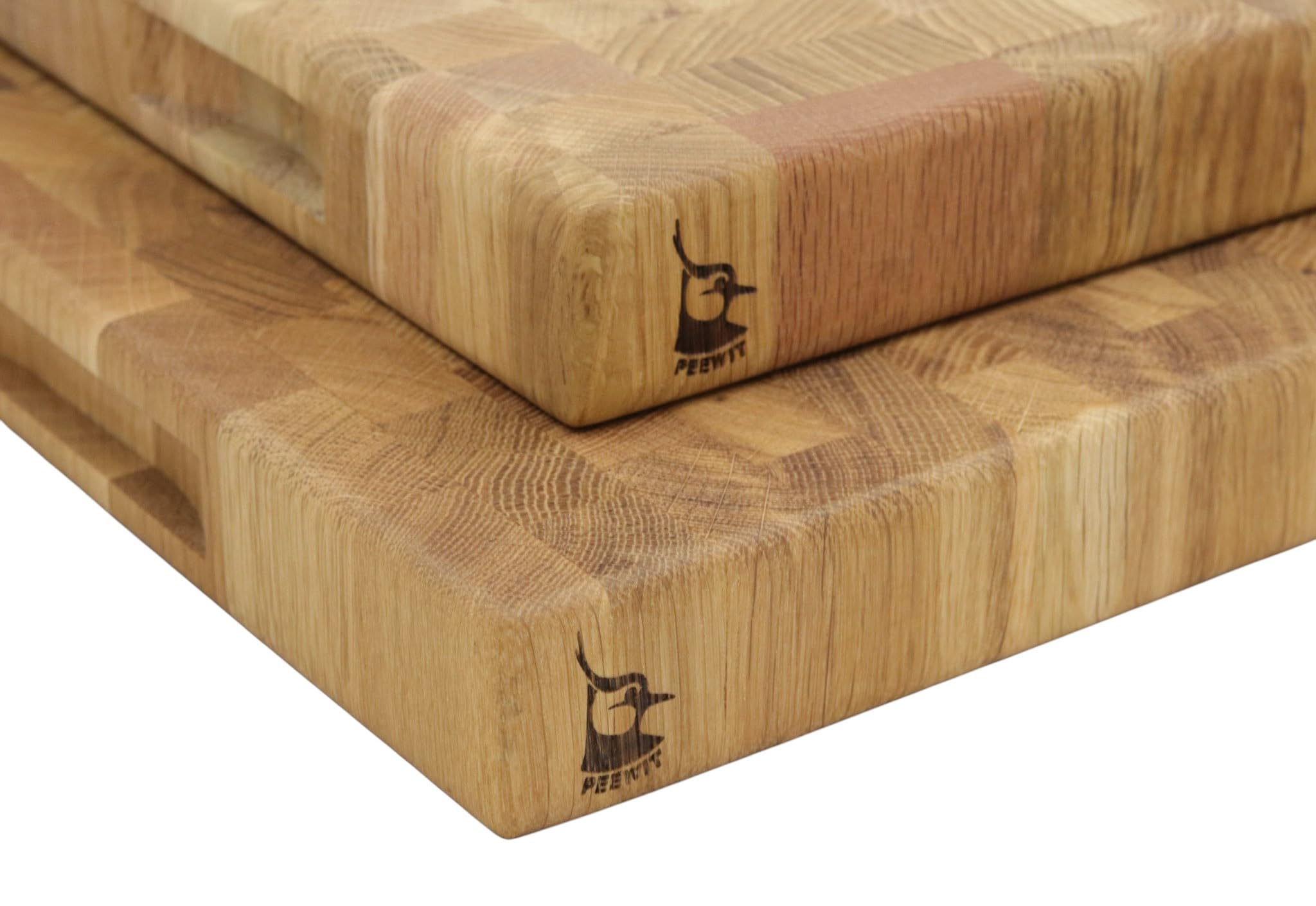 Juego de 2 tablones de madera de roble duradero PREMIUM