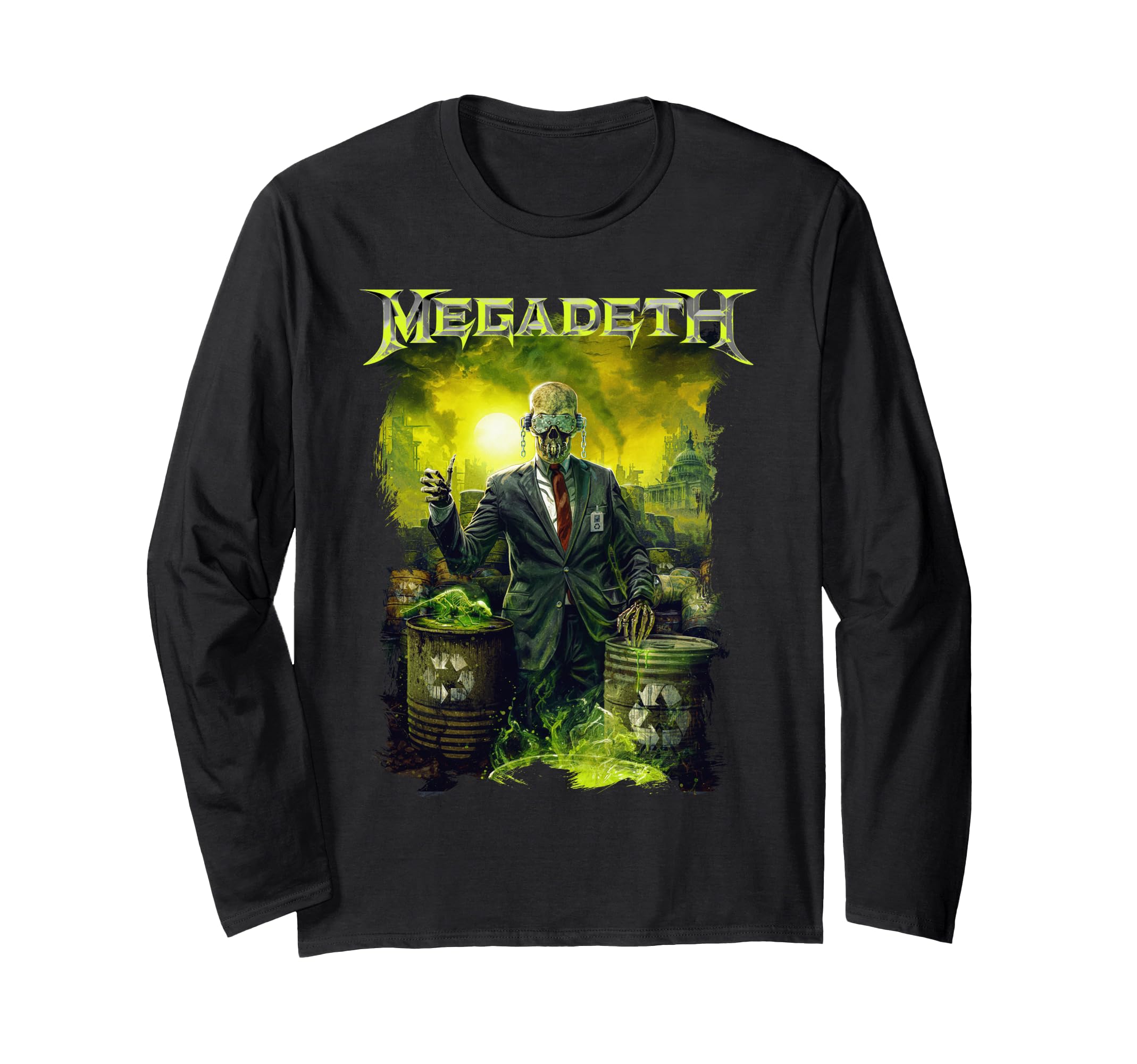 Amazon.com: Megadeth Official: Long Sleeve T-Shirts