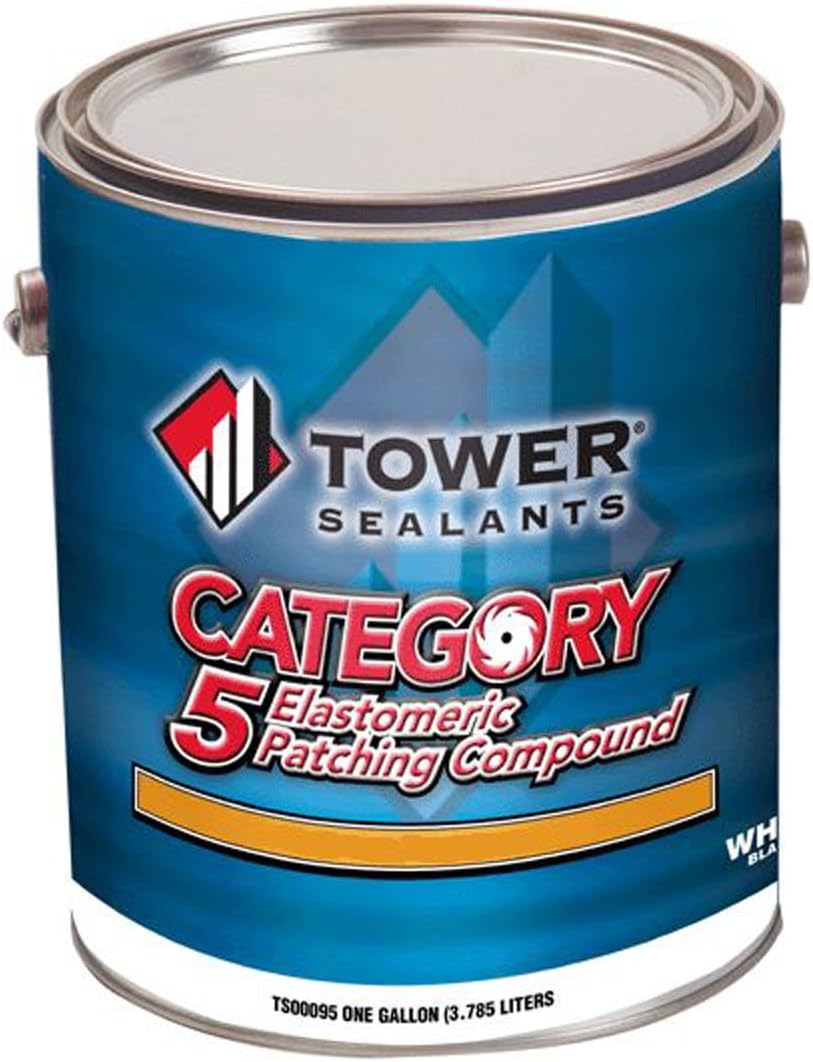 |Elastomeric Patching Compound - Smooth Brush Grade Gallon – White
