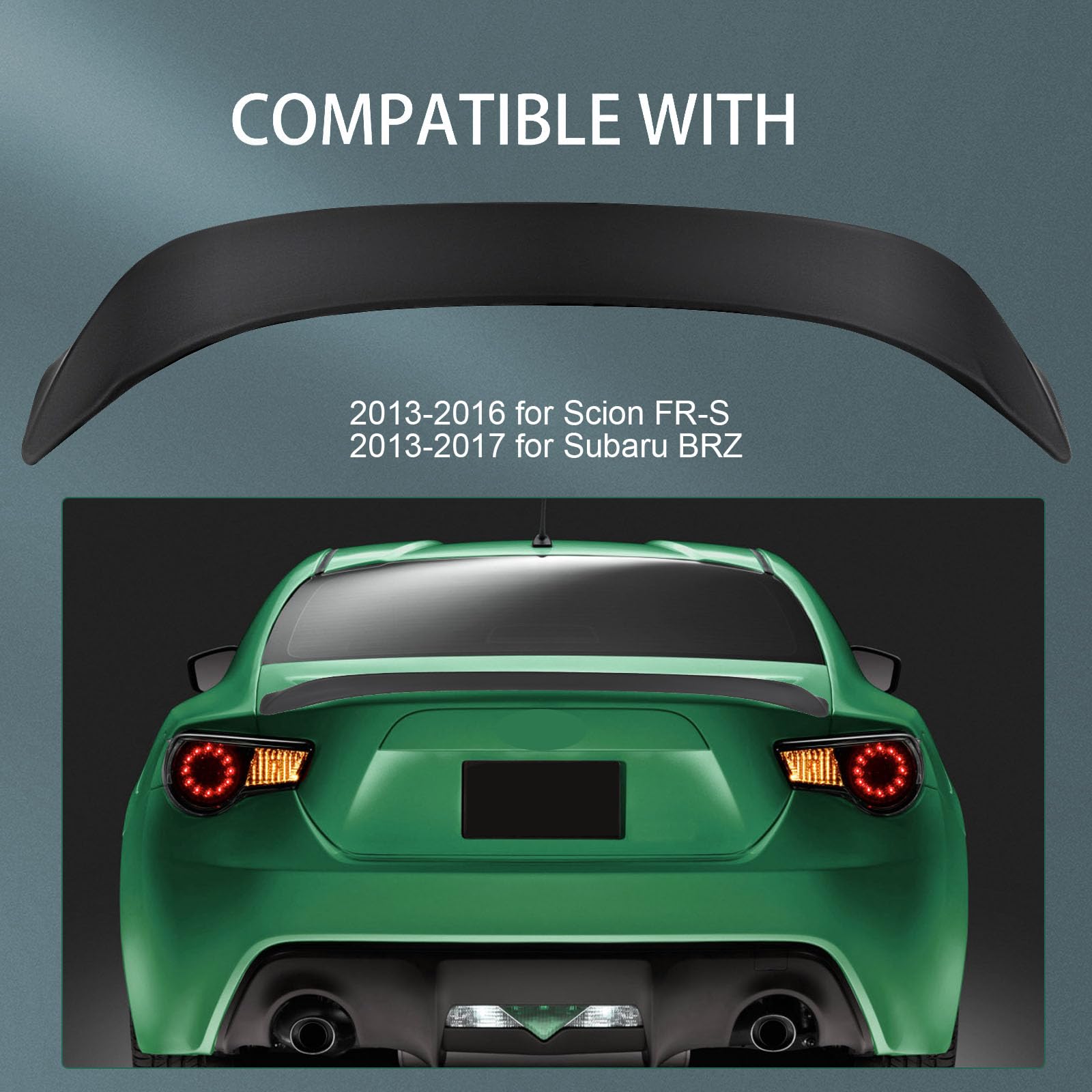 Amazon | SCITOO スポイラーウィング 2013-2020 サイオン FR-S トヨタ 