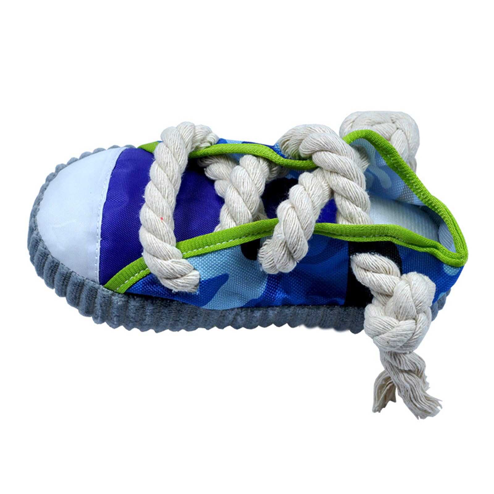 jojobasec Soft Chew Toy for Pet Dogs Simulation Shoe Toy Dogs Squeak Toy Puppy Rope Toy Resistant Dogs Sounding Toy