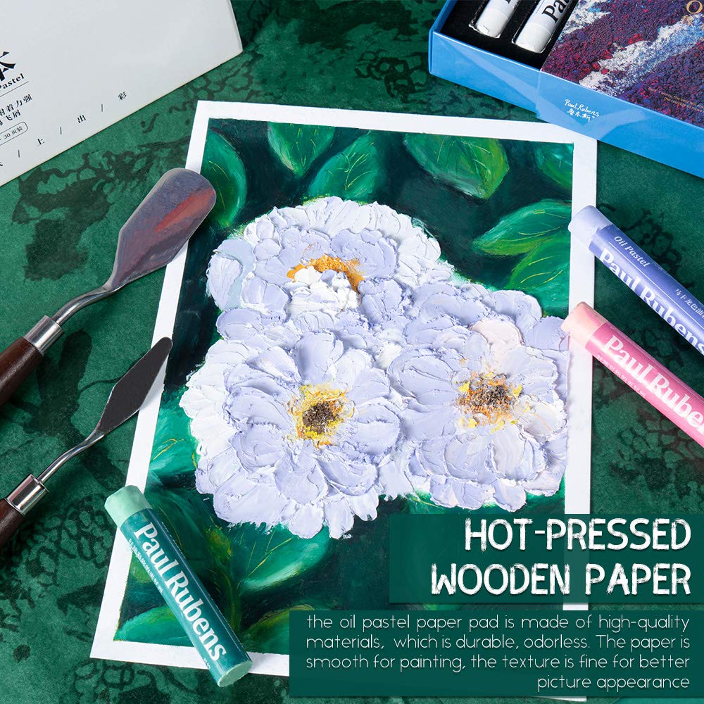 Paul Rubens Oil Pastels Kit with 36 Colours Artist Soft Oil Pastel, 9