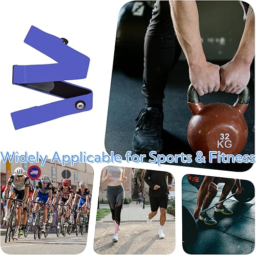 Miniatura 3 de Polar H10 - Correa de repuesto para el pecho, correa ajustable para monitor de frecuencia cardíaca compatible con Polar H9H7, Garmin, Wahoo TICKR,