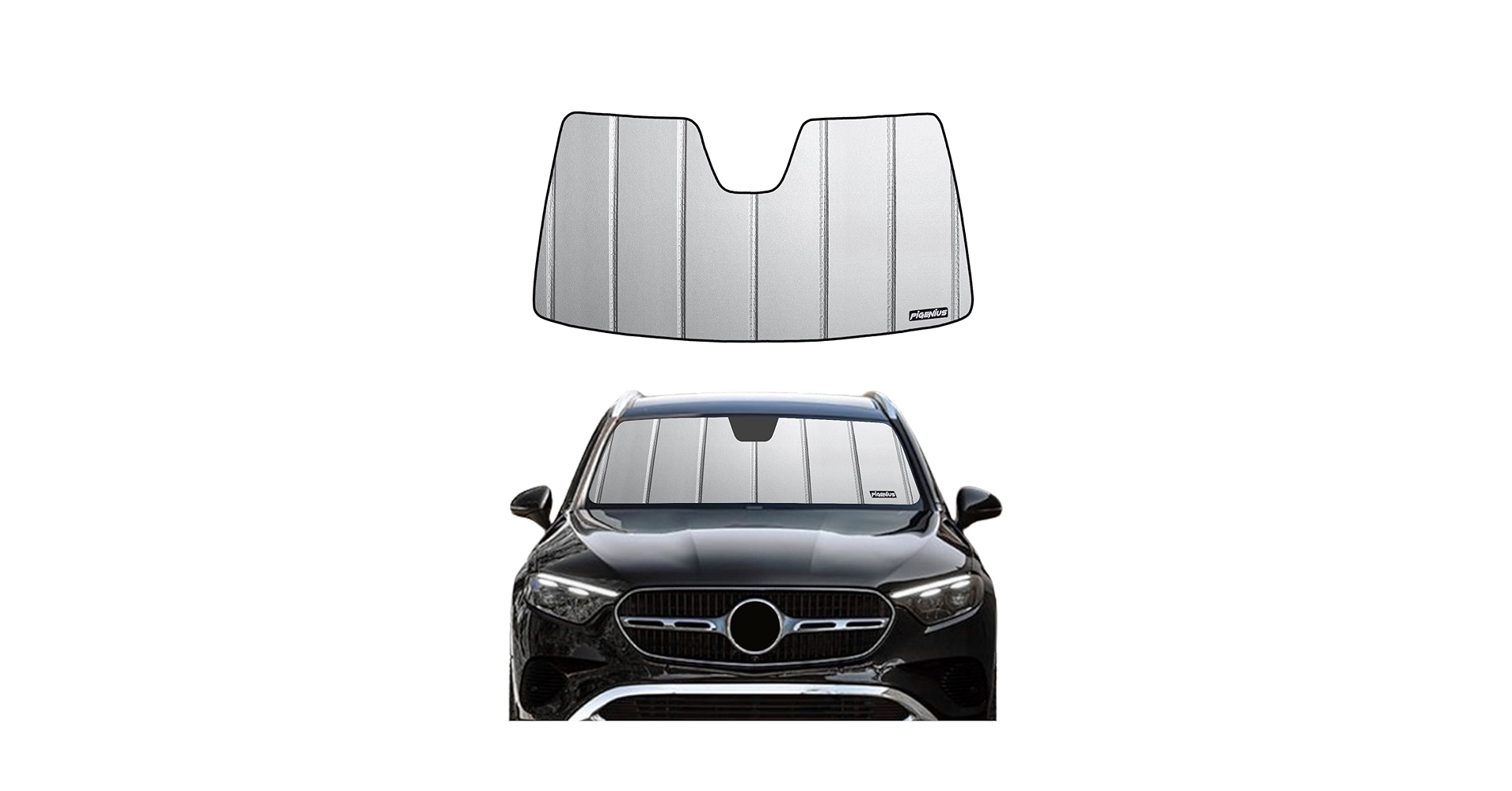 Amazon.com: Pigenius Windshield Sun Shade for Mercedes-Benz GLE