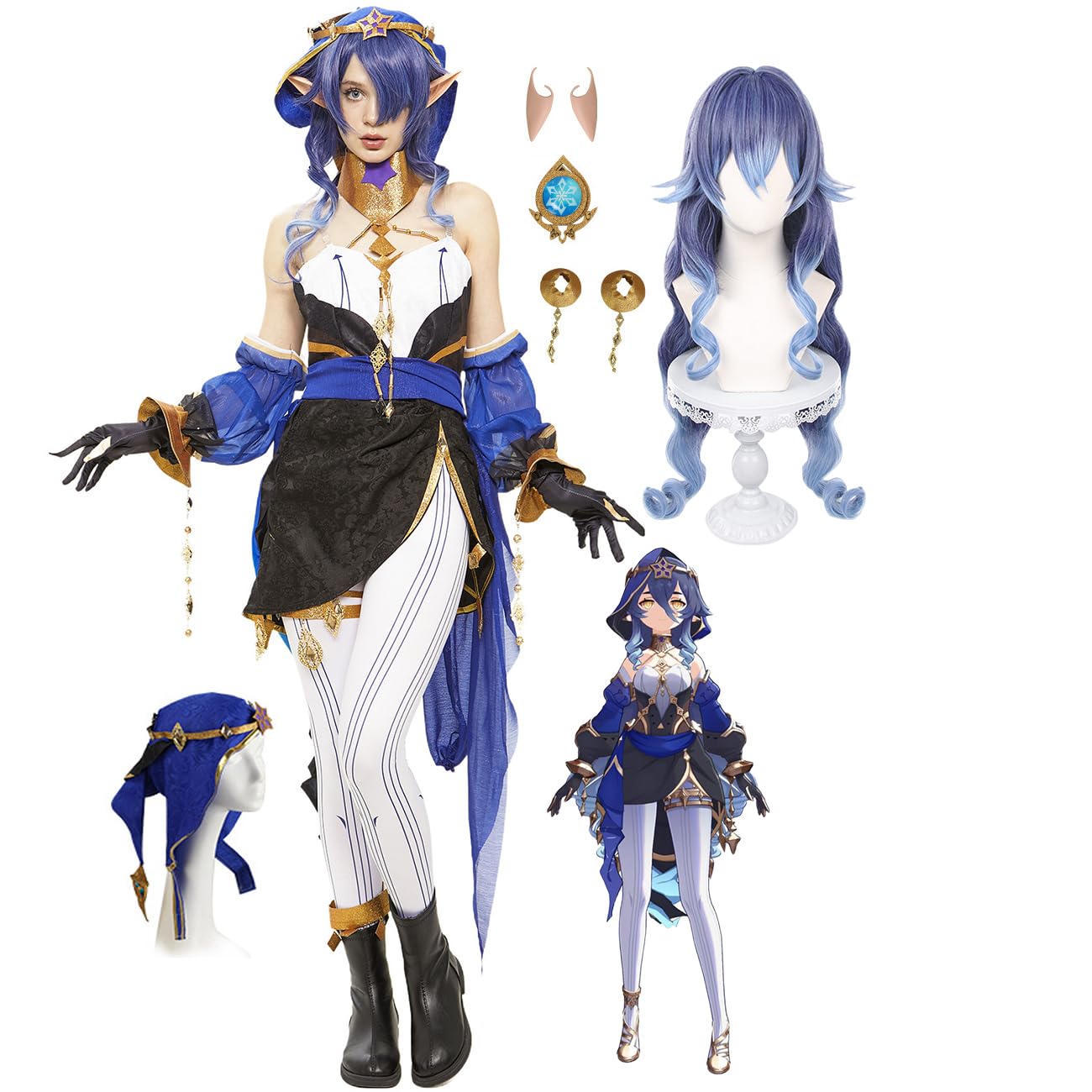 Amazon.co.jp: [YAYANA] レイラ コスプレ 衣装 『アクセサリー、髪飾り