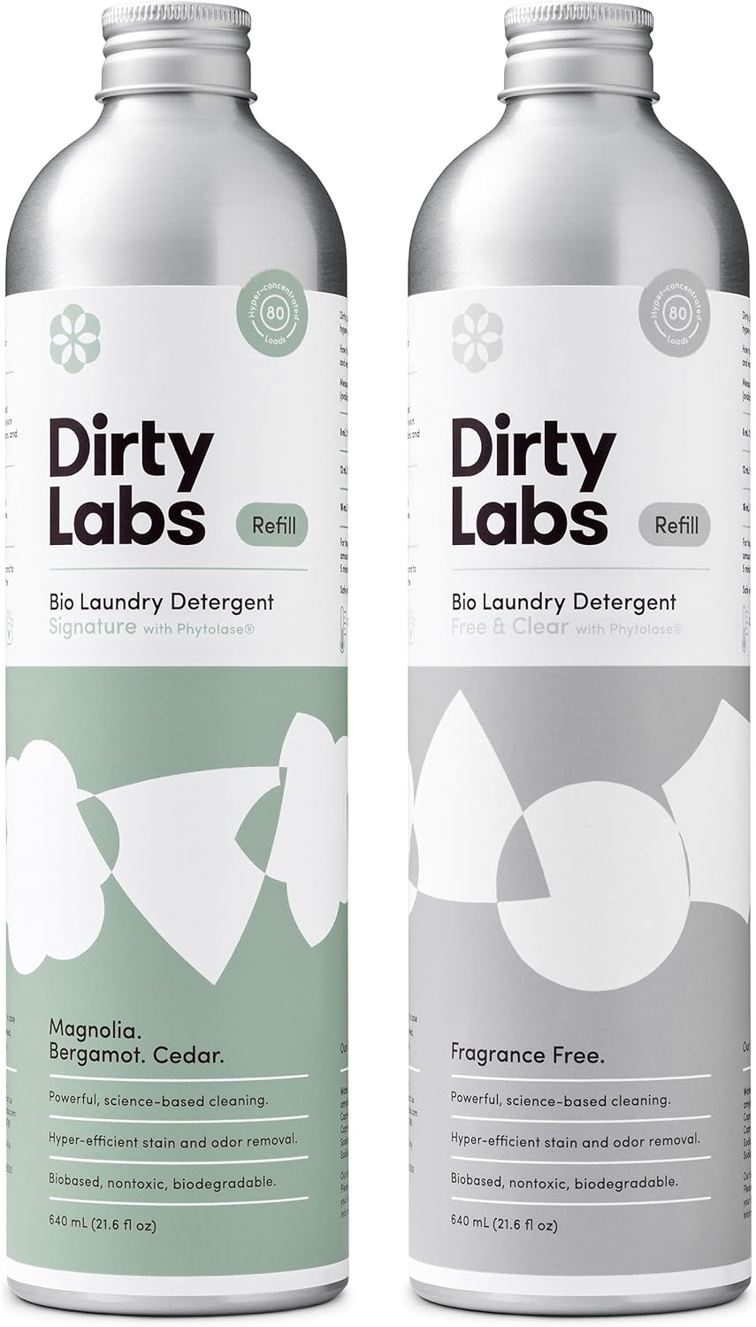 Dirty Labs BioLiquid Laundry Detergent Refill Kit