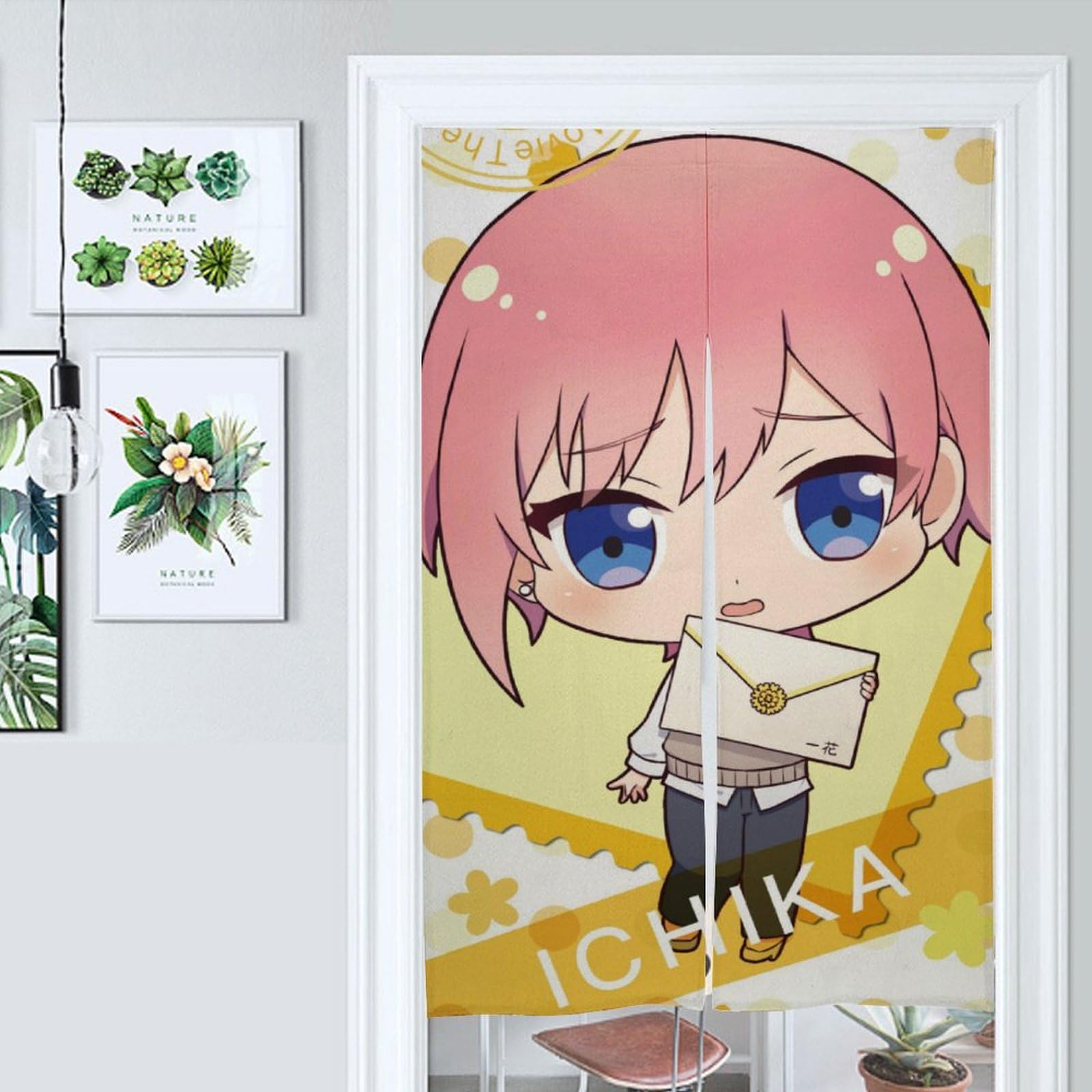 Amazon｜五等分の花嫁 中野一花 のれん 暖簾 おしゃれ 仕切りカーテン