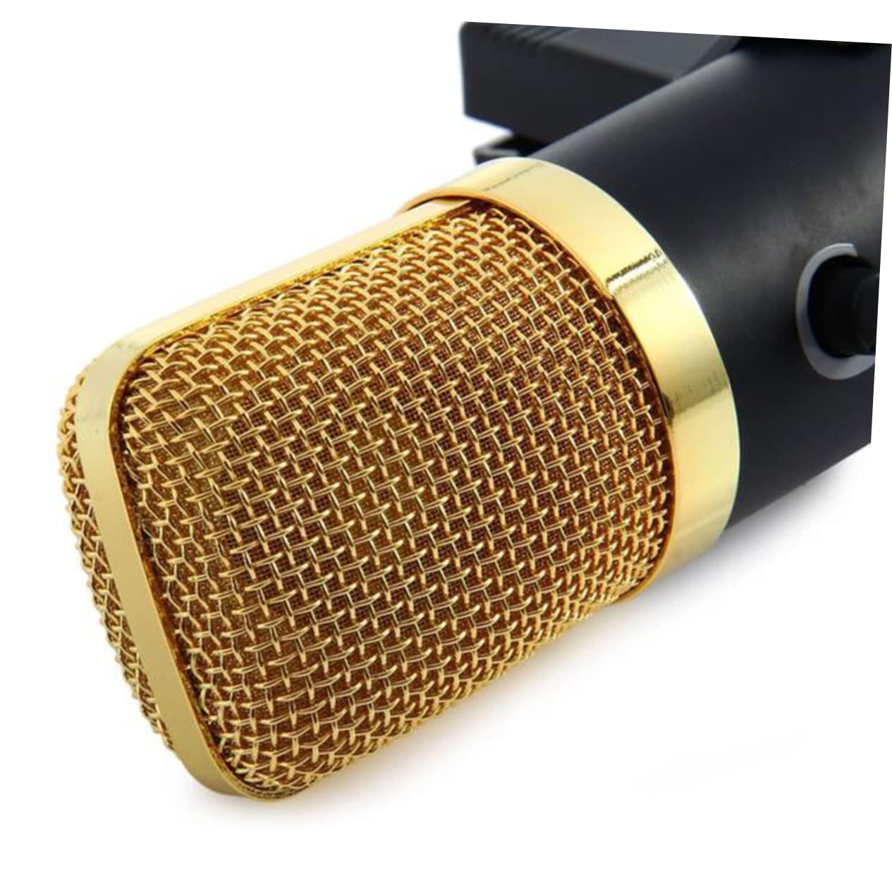 Kisangel USB Kondensatormikrofon mit Integriertem Reverb Chip und Professionelles Mikrofon für Home Studios Podcasts und Sprachaufnahmen