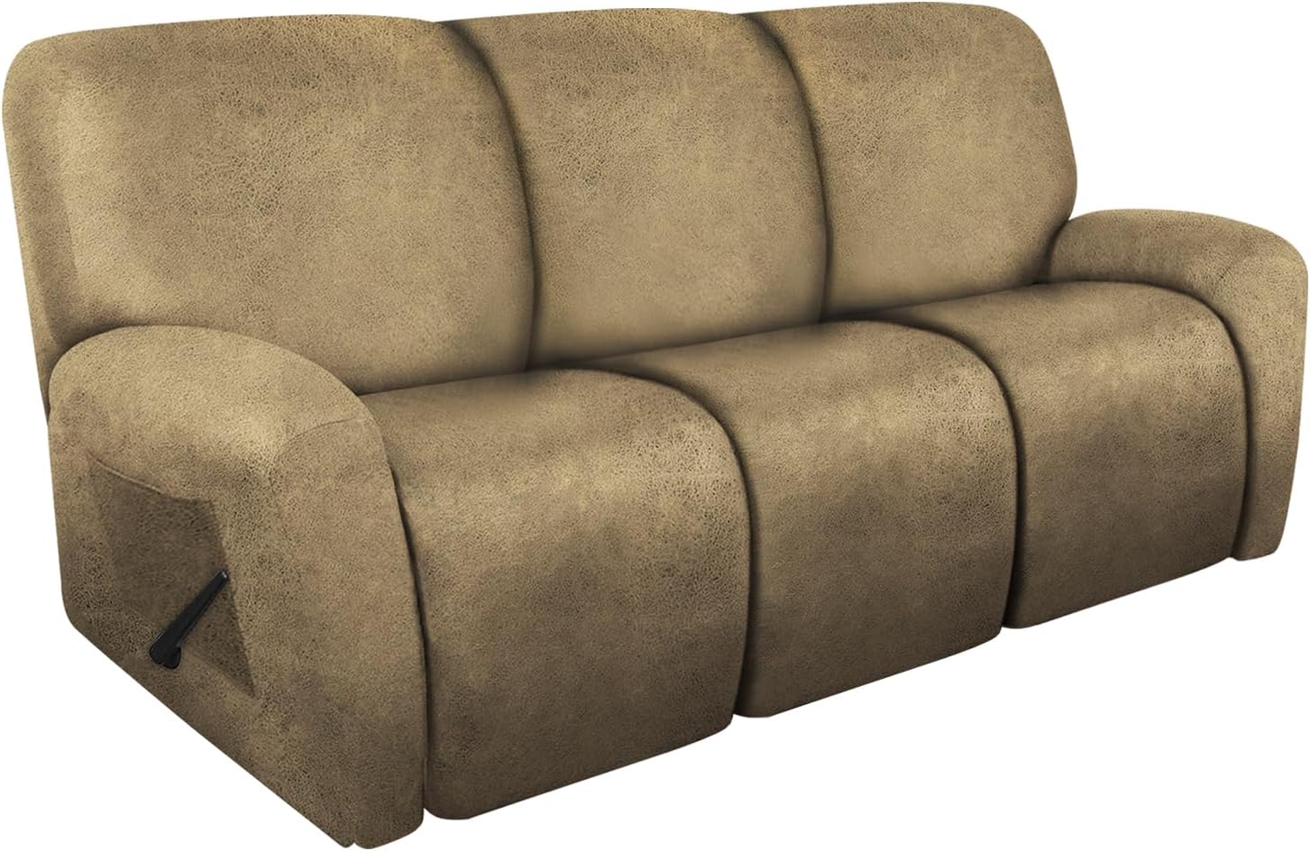 molasofa Recliner Sofa Covers 8 Pieces Stretch Leather