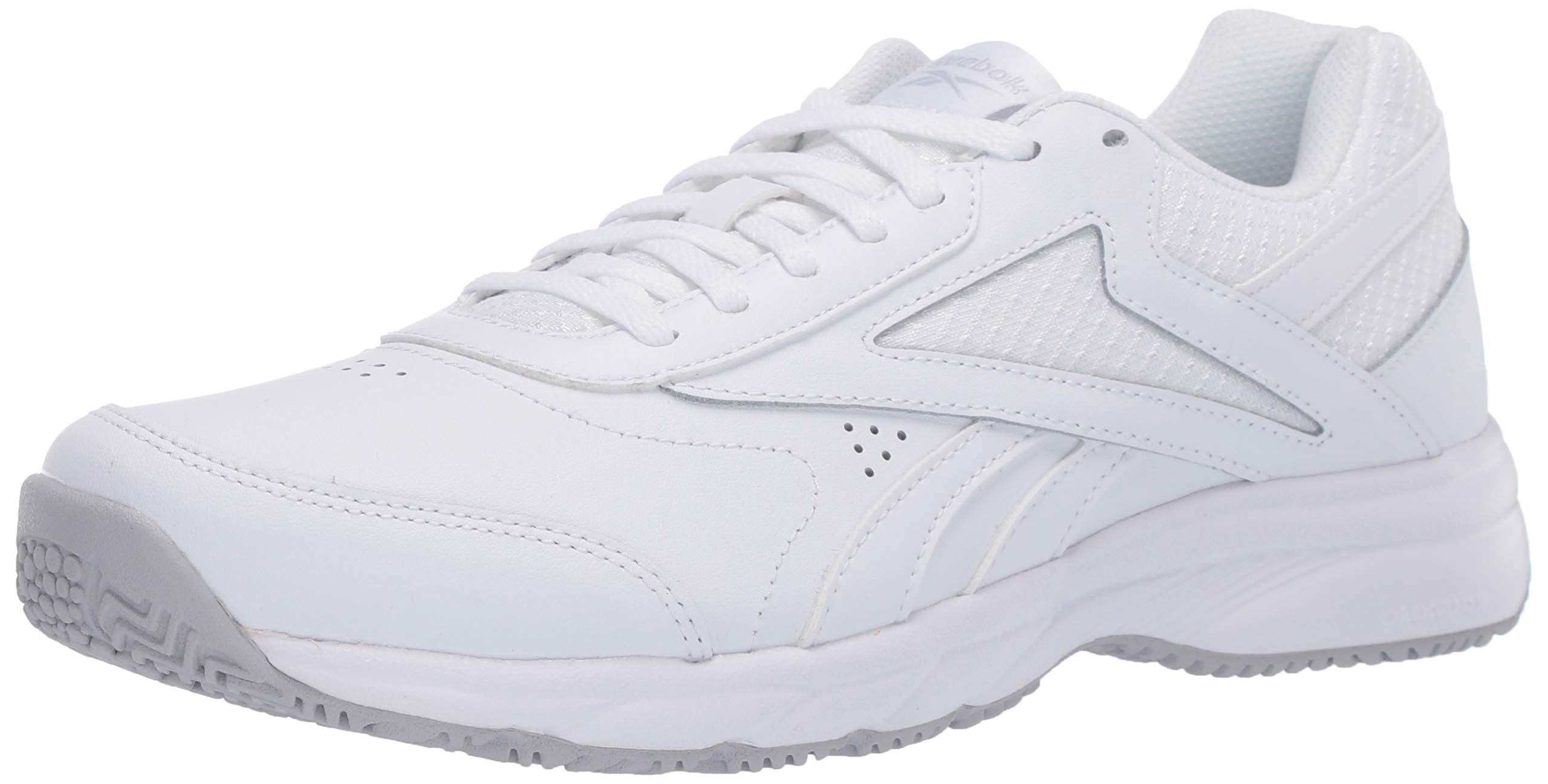 Reebok Women's Work N Cushion 4.0 Walking Shoe, White/Cold Grey/White, 7.5