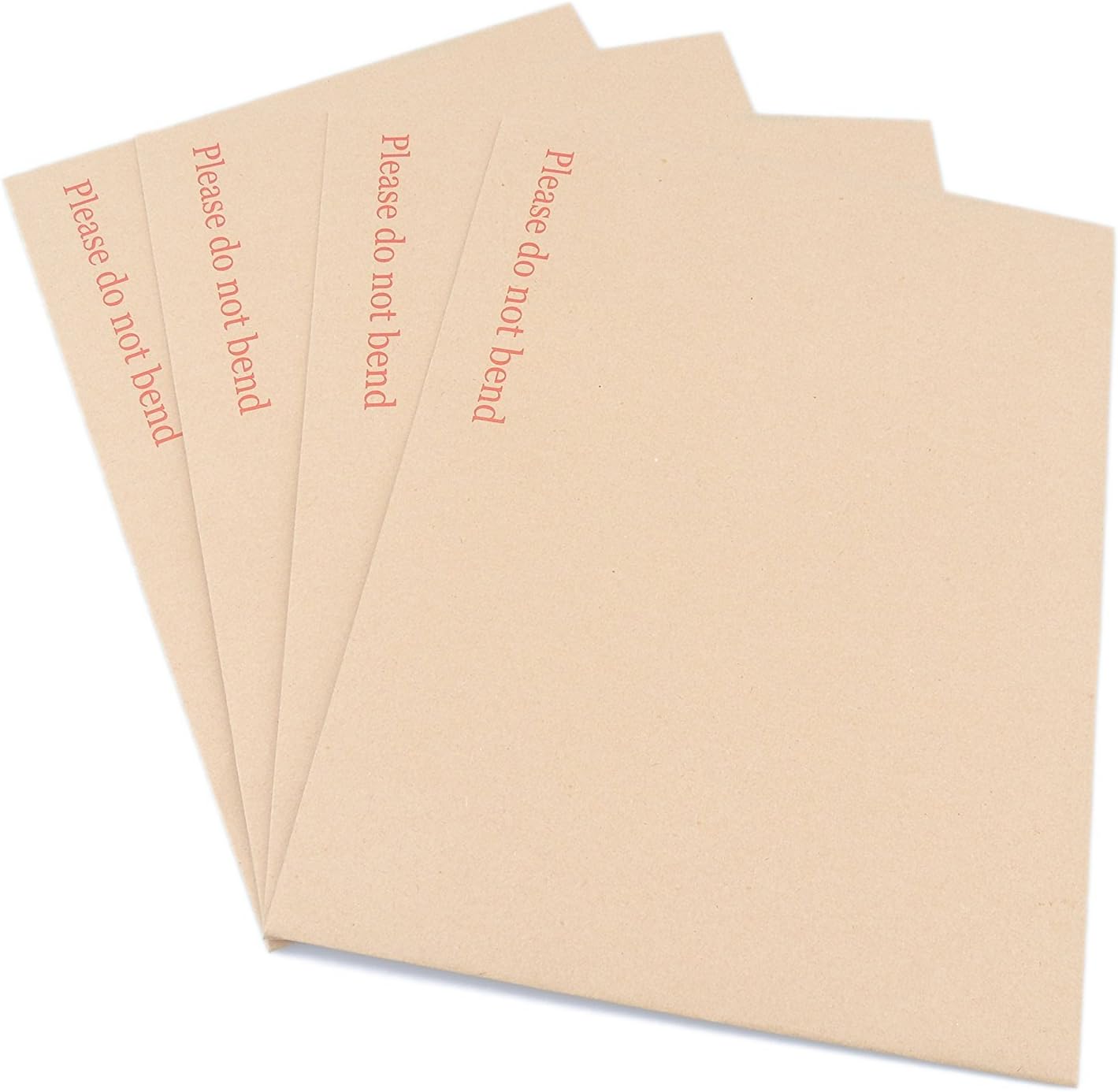 Pack of 10 - C4 / A4 - Board Backed Envelopes - Please do not bend - Prime or Super Saver Delivery