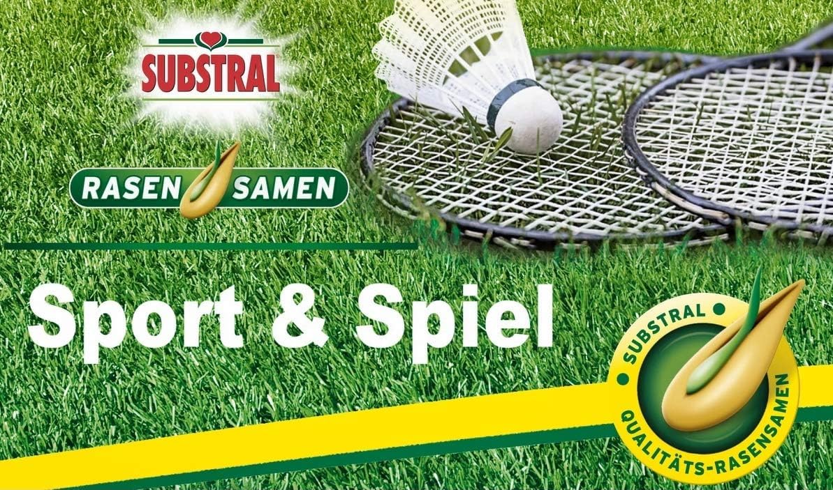 Substral Sport und Spiel Rasensamen 5kg schnell keimend für 250 m²