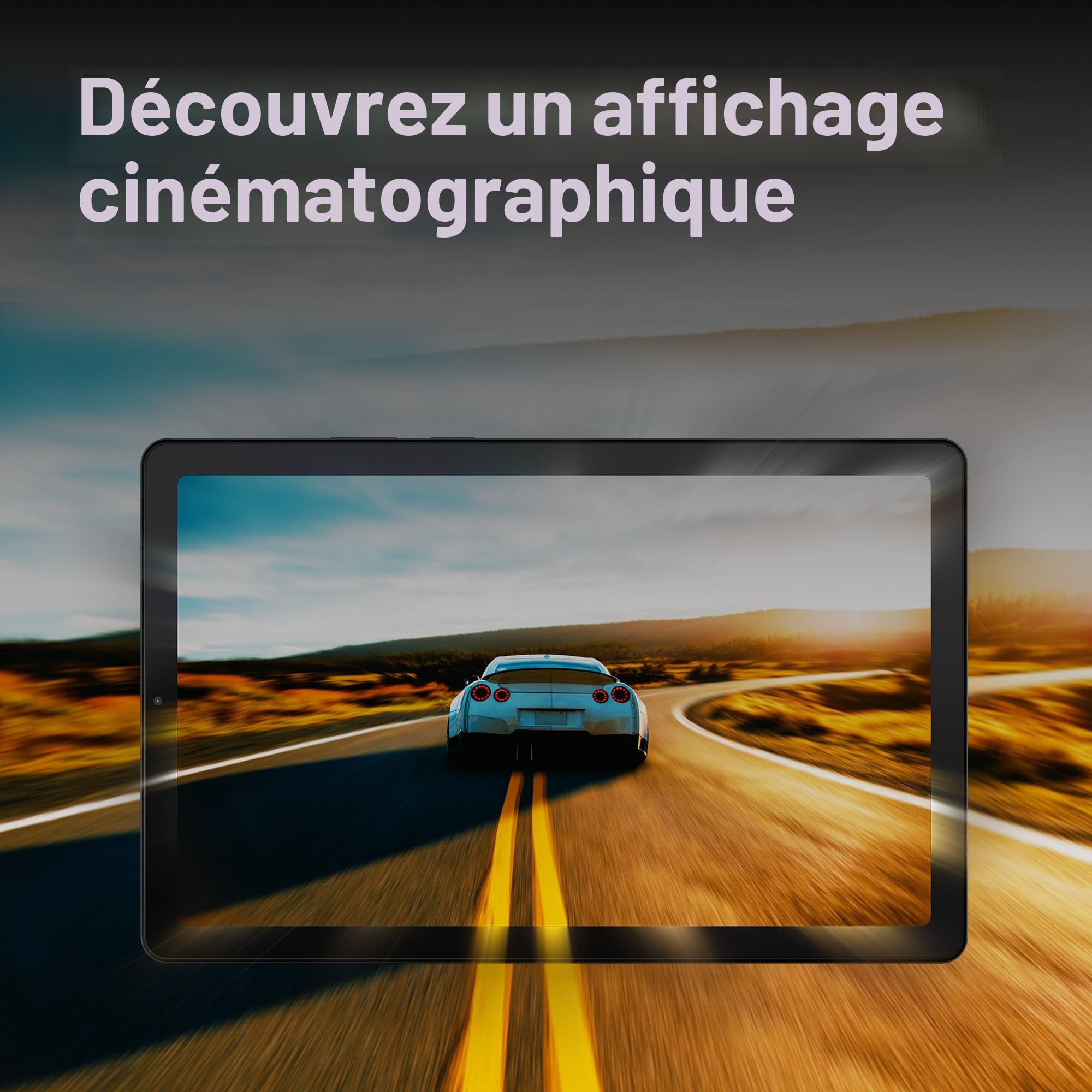 Lenovo Tablette Tab M9 | Écran tactile HD 9" | MediaTek G80 | 4 Go de RAM | 64 Go de mémoire | Android 13 | Gris