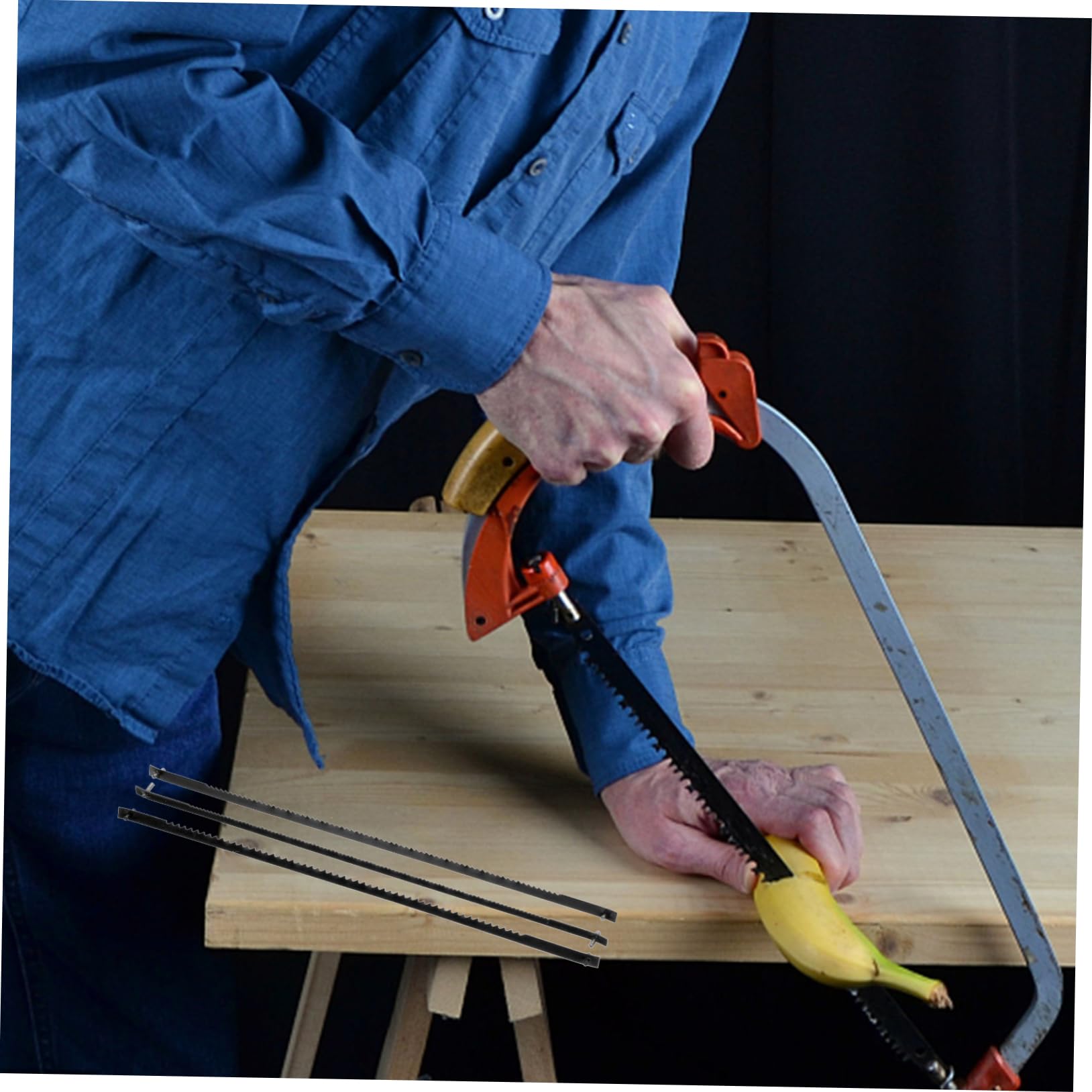Set di Lame per Seghetto Alternativo a Perno 36 Pezzi Nero | Acciaio al Carbonio, Assortimento 5, 2 Pollici Passo 5 Pollici, per Legno e Metallo Tenero