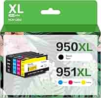 Cartucce Hp 912 XL Kit 4 Cartucce D'inchiostro Compatibili 950XL E - Foto 8