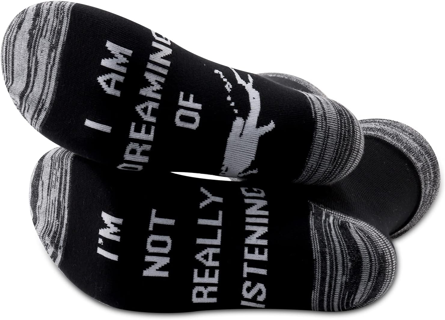 G2TUP 2 Pairs Scuba Diving gift Scuba Diver Gift I’m Not Really Listening I Am Dreaming Of D-iving Socks Ocean Lover Gifts