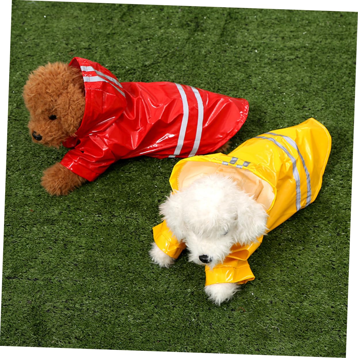 Manteaux de Pluie pour Chien imperméables, imperméable pour Chien, 3 pièces pour Animaux de Compagnie, Veste de Pluie pour Animaux de Compagnie, Manteau de plui