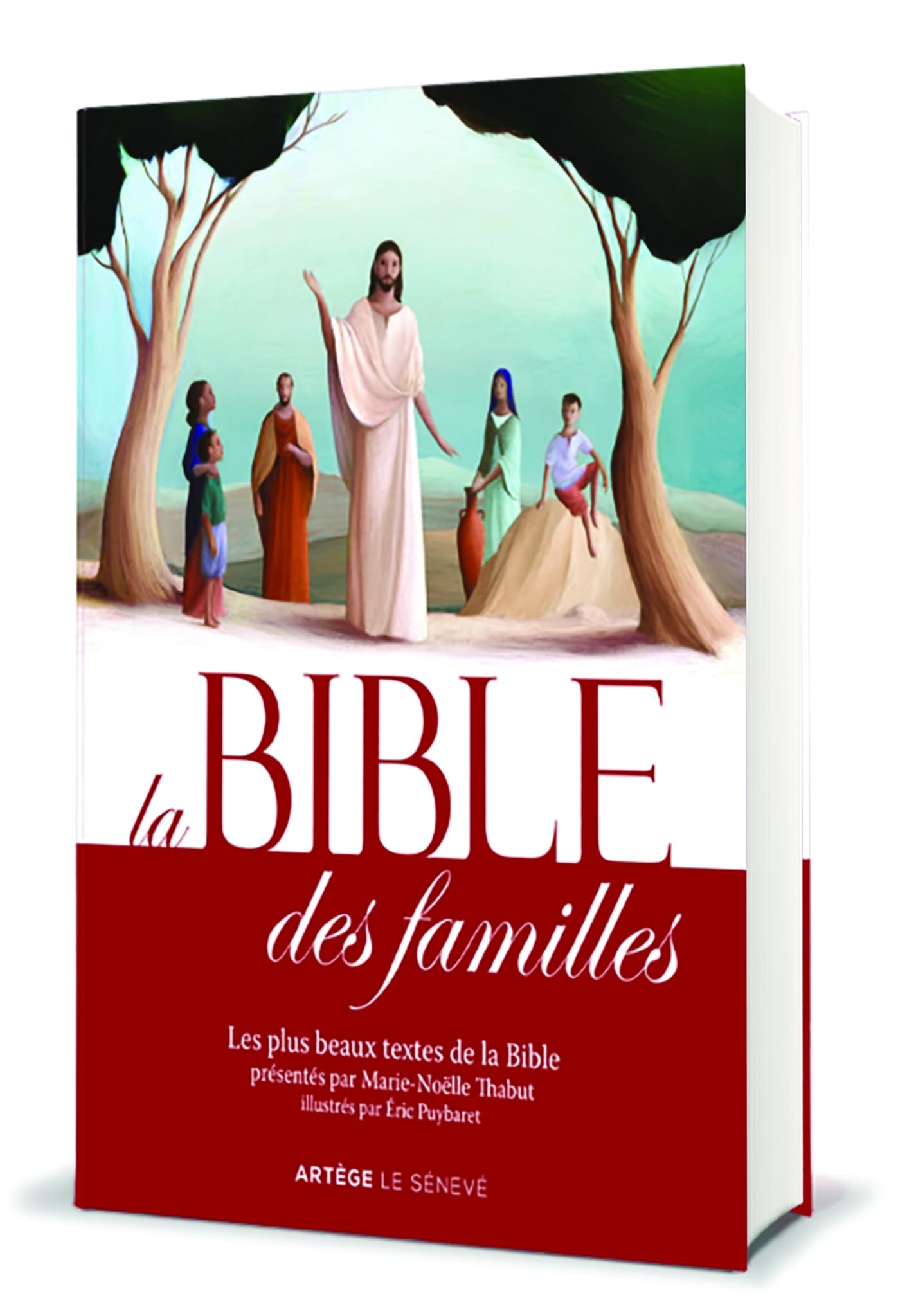 La Bible des familles: Les plus beaux textes de la Bible présentés par Marie-Noëlle Thabut, illustrés par Éric Puybaret
