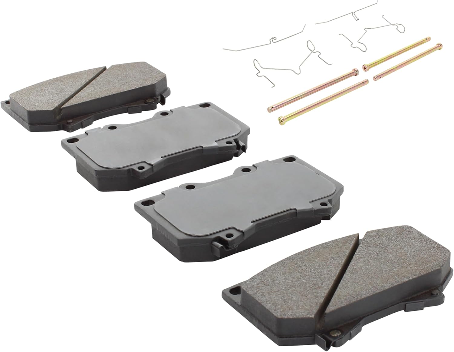 QUALITY-BUILT Front Ceramic Brake Pads, Premium 1001-0812C, Compatible with 2000-2002 Toyota (Sequoia,Tundra)