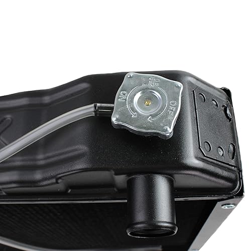 Miniatura 4 de E-234876A2 Radiador para retroexcavadora de caja 570LXT, 570LXT II, 580L, 580L II, 580 Super L, 590 Super L, 586E, 586G