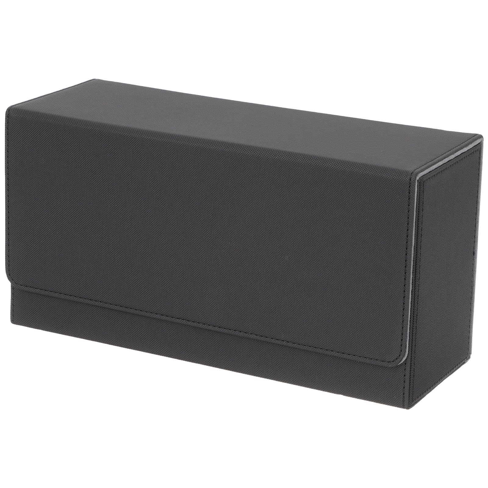 Custodia per Carte Collezionabili Sportive, Grande PU Nero