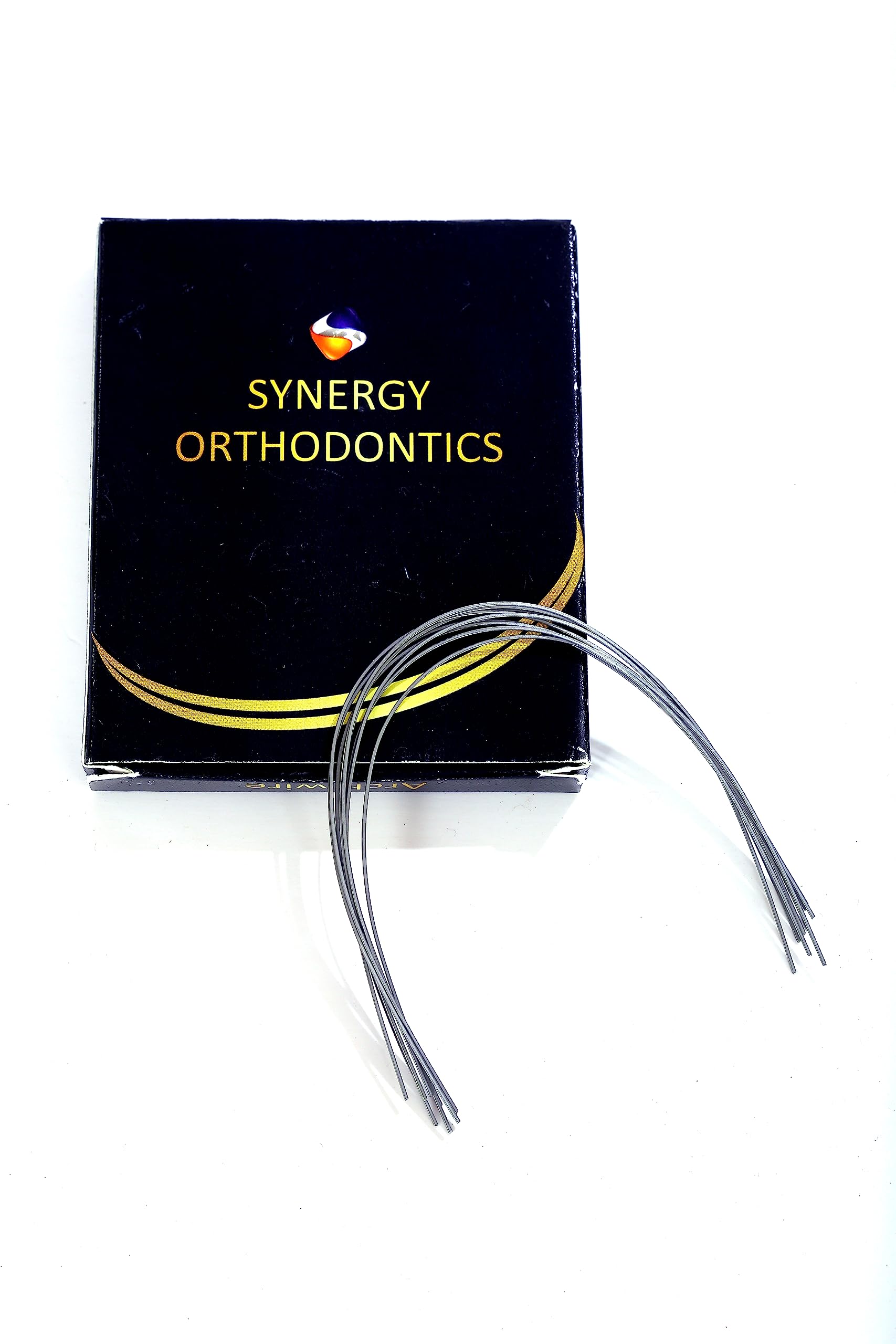 SYNERGY ORTHODONTICS Wire Stainless Steel (SS) Premium Super Elastic Ovoid Preformed (0.012, LOWER)